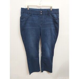 Riders By Lee Women's Dark Wash Jeggings Size 18